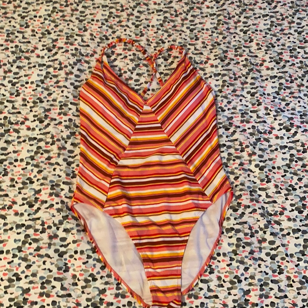 Colorful One Piece bathing suit